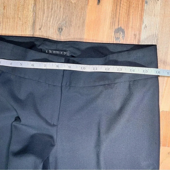 Theory Wide Leg Pants, Black, Size 2 - Picture 12 of 15